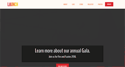 Desktop Screenshot of launchleadership.org